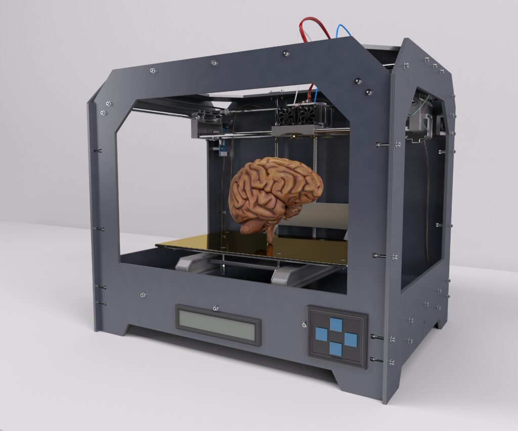 printing human brain Easy I Learn